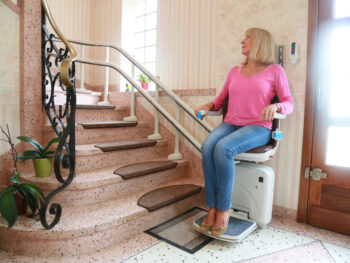 Installation monte escalier